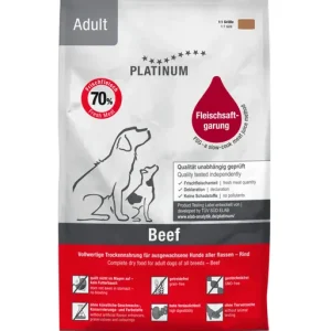 PLATINUM Adult Beef 1,5 kg Echt